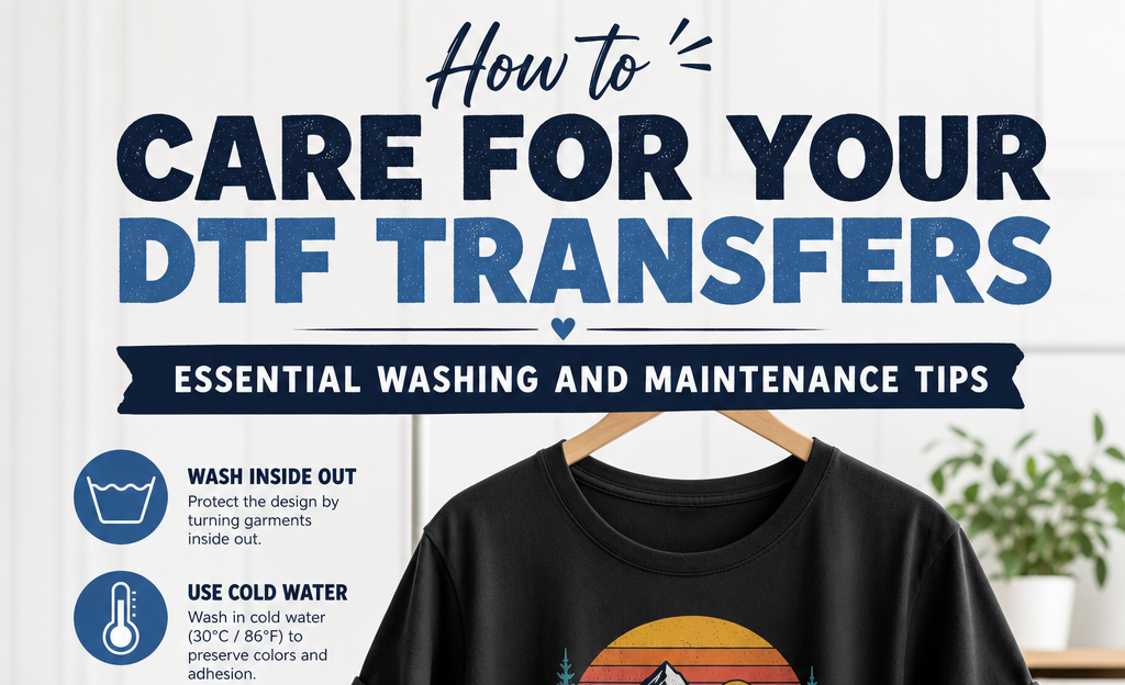 How to Care for Your DTF Transfers: Essential Washing and Maintenance Tips