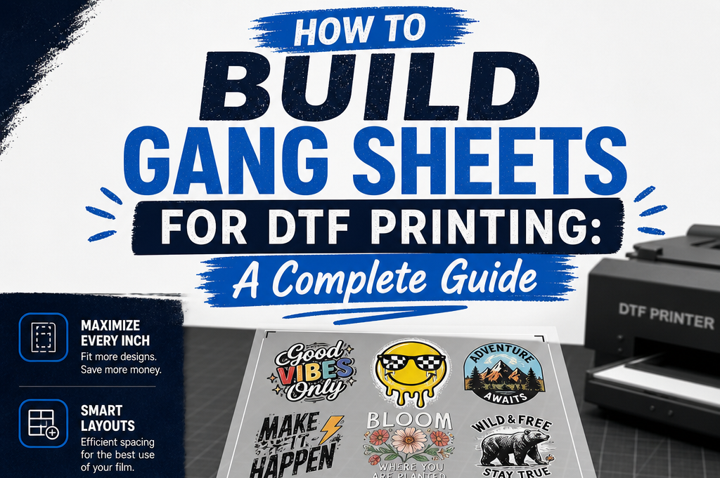 How to Build Gang Sheets for DTF Printing: A Complete Guide