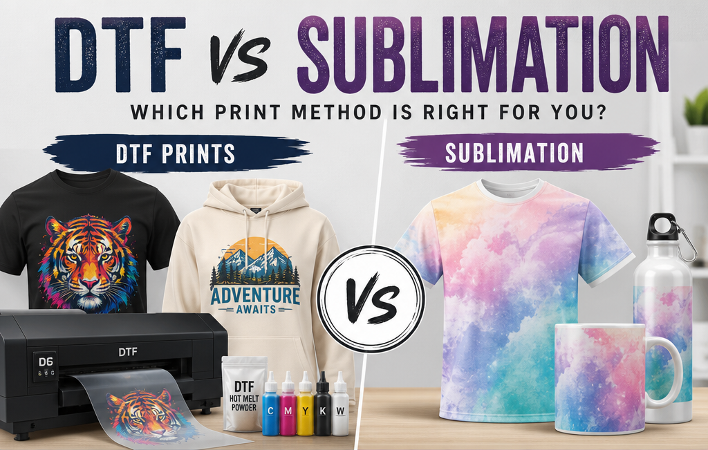 DTF vs Sublimation: Which Transfer Method Is Right for You?