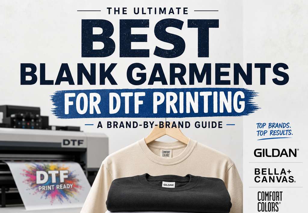 Best Blank Garments for DTF Printing: A Brand-by-Brand Guide
