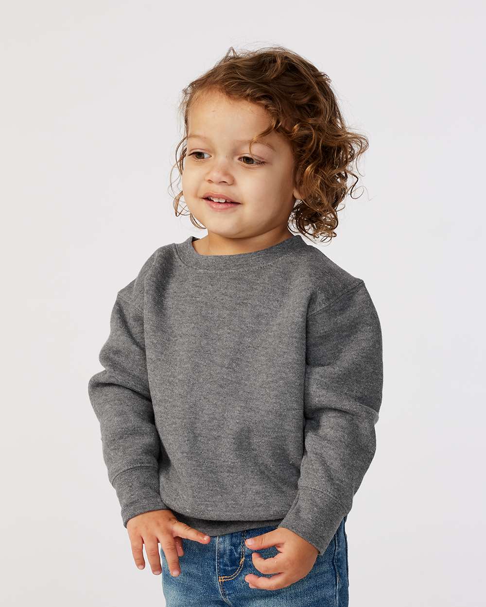 Rabbit Skins - Fleece Crewneck Sweatshirt (Toddler)