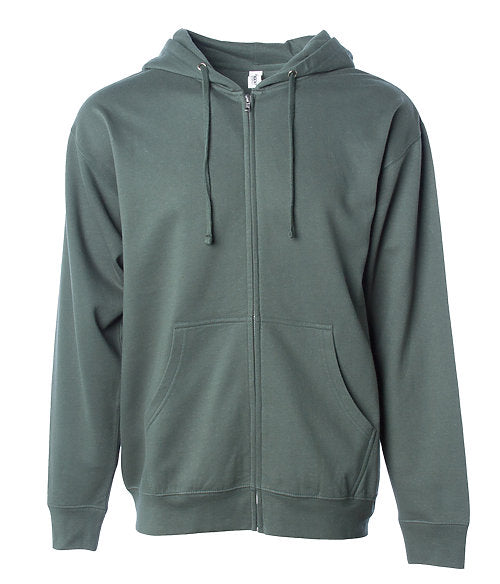 Independent Trading Co. - 8.5oz. Midweight Pullover Zip Hood - Unisex