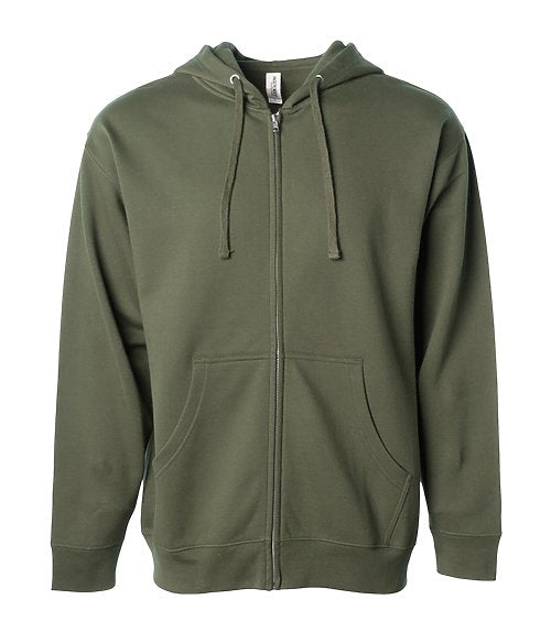 Independent Trading Co. - 8.5oz. Midweight Pullover Zip Hood - Unisex