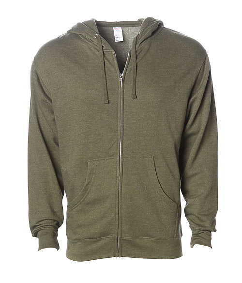 Independent Trading Co. - 8.5oz. Midweight Pullover Zip Hood - Unisex
