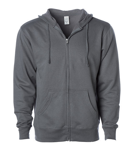 Independent Trading Co. - 8.5oz. Midweight Pullover Zip Hood - Unisex