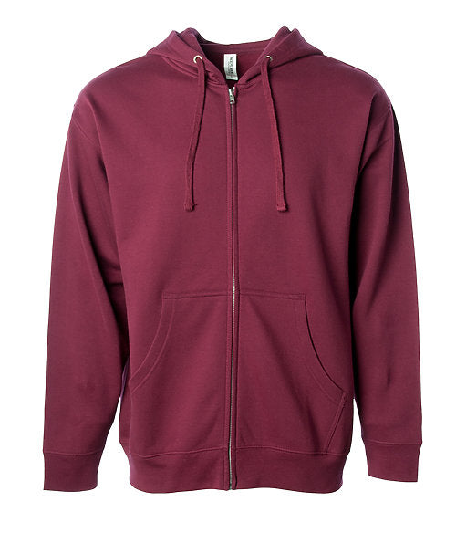 Independent Trading Co. - 8.5oz. Midweight Pullover Zip Hood - Unisex
